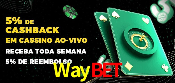 Promoções do cassino ao Vivo Waybet